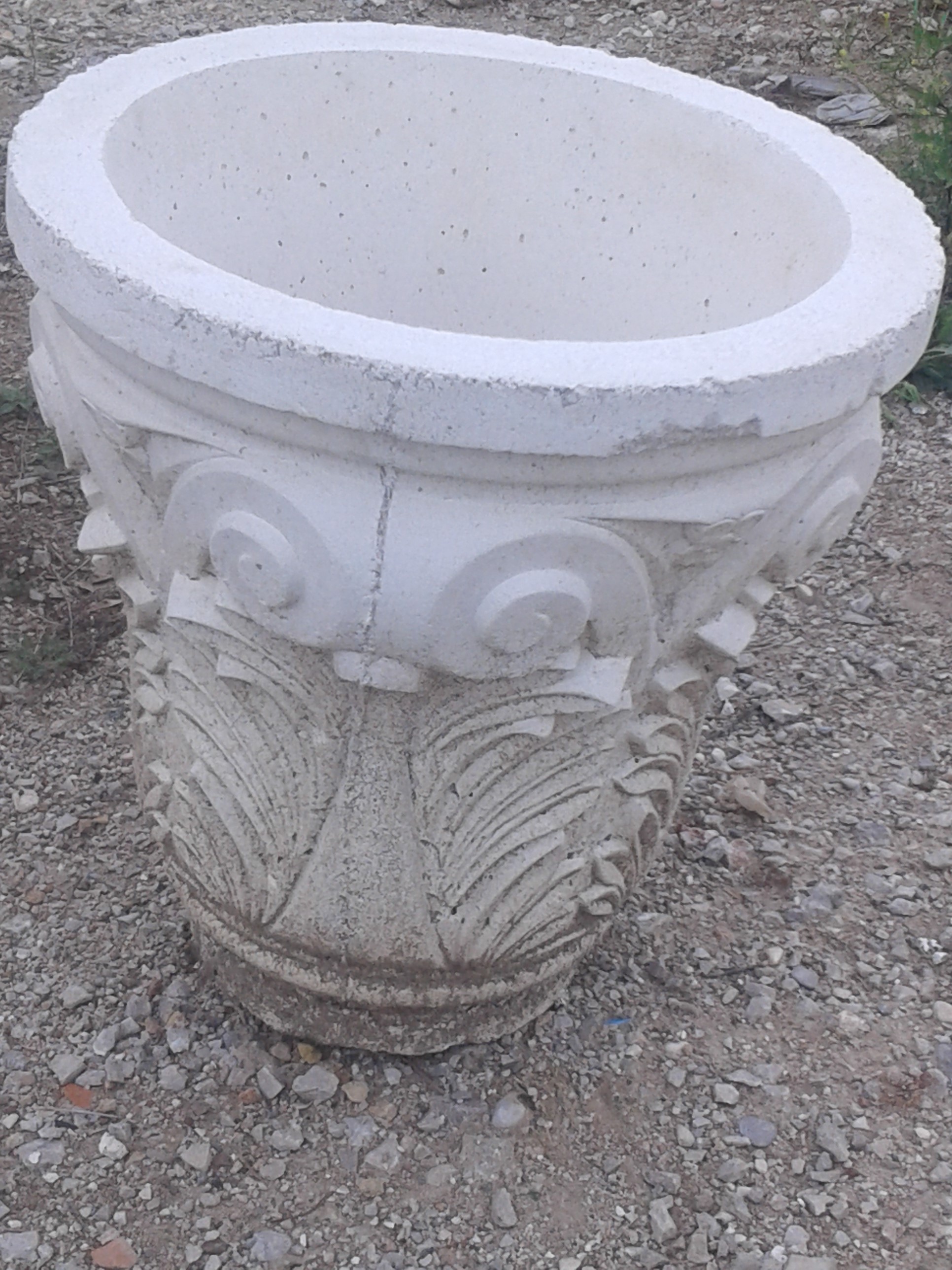 yuvarlak  saksı-3